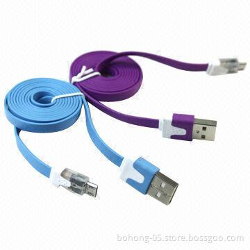 Mobile Phone-PC Data Cables, Interface Luminescence, Apply to Mobile Phones, Gamers and More
